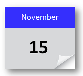 15th of November